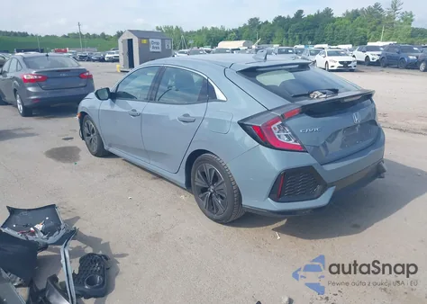 2018 Honda Civic Ex-L from USA, damaged, VIN SHHFK7H71JU401251